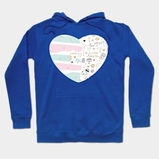 Heart with love Hoodie